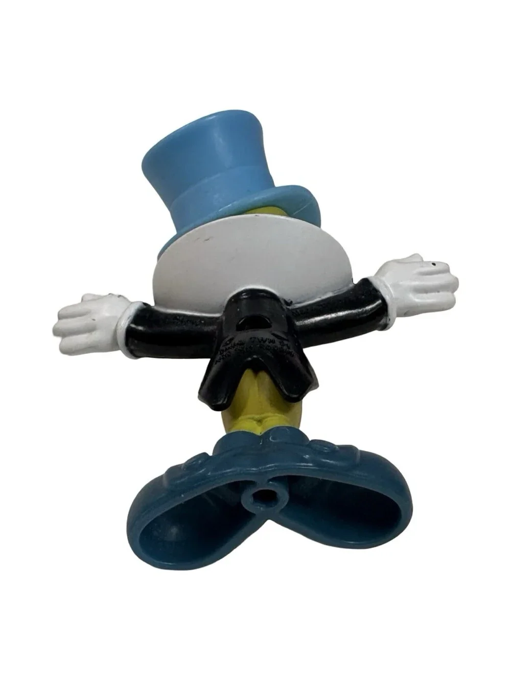 Disney Jiminy Cricket Collectible Figurine Blue Hat Black Jacket Under 3 Inch